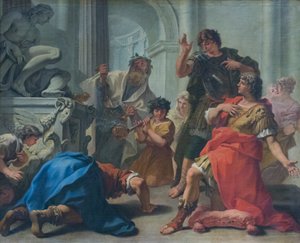 Junius Brutus, início do século XVIII (óleo sobre tela) de Sebastiano Ricci