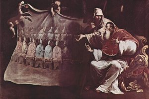 O Papa Paulo III inspirado pela fé no Concílio Ecuménico de Sebastiano Ricci