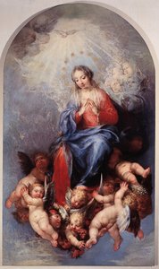 A Imaculada Virgem Maria (óleo sobre tela) de Sebastiano Ricci