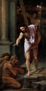 "Christ aux limbes" (Cristo no Limbo) Peinture de Sebastiano del Piombo (1485-1547) 1516 Dim 226x114 cm Museo del Prado, Madrid de Sebastiano del (c.1485 1547) Piombo