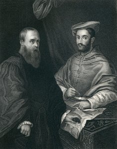 Cardeal Hippolito De Medici e Sebastiano Del Piombo de Sebastiano del Piombo