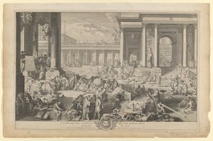 A Academia das Ciências e Belas Artes de Sebastien the Elder Leclerc