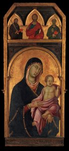 Madonna e Criança, c. 1320. de Segna di Buonaventura