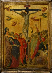 A Crucificação, c. 1315. de Segna di Buonaventura