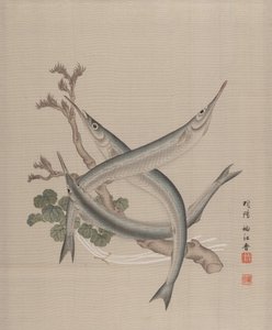 Três Peixes e um Ramo, c. 1890-92.