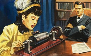 A história da comunicação: Do fonógrafo ao gravador de cassetes de Selby Donnison