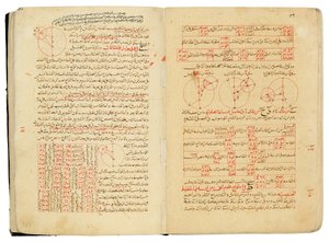 Um compêndio de tratados de astronomia e matemática de Nasir Al-Din Muhammad bin Al-Hasan Al-Tusi