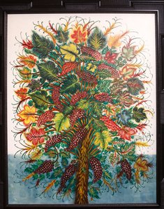 As uvas, c.1930 (óleo sobre tela)