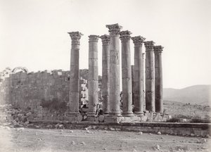 Templo de Ártemis do Sudeste, Jerash, 1867