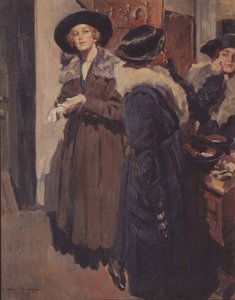 Em uma ante-sala de Sergei Arsenevich Vinogradov