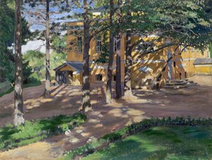 Savva Mamontovs Estate Abramtsevo de Sergei Arsenevich Vinogradov