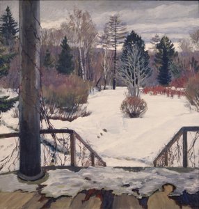 A primavera está chegando, 1911 de Sergei Arsenevich Vinogradov