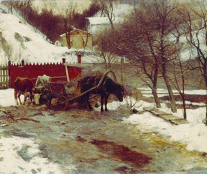 Início da Primavera de Sergei Ivanovich Svetoslavsky