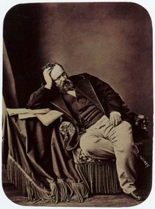Alexander Herzen, escritor e pensador russo, 1861