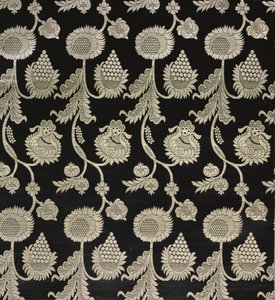 Olovyanishnikov Manufactory Halk-Silk Cetim, início do século 20 (têxtil)