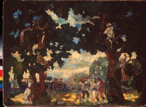 Harlequinade (as personagens da Commedia dell