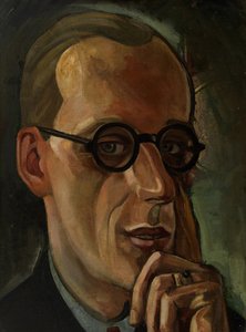 Retrato do compositor Sergei Prokofiev 1891-1953, década de 1930
