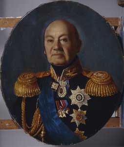 Retrato do conde Arseny Andreyevich Zakrevsky 17831865, depois de 1848