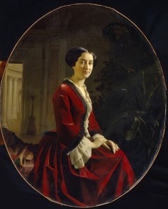 Retrato da condessa Yelizaveta Christoforovna Abamelik-Lazareva, 1854