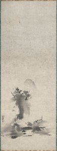 Haboku, paisagem de tinta salpicada
