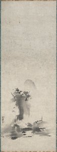 Haboku, paisagem de tinta espalhada, século 1400-Early 1500s.