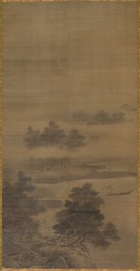 Paisagem, final de 1500-início de 1600.