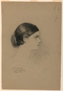 Retrato de Sophie Huntington