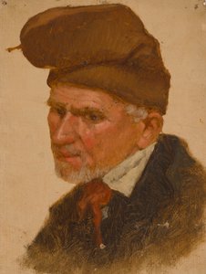 Homem com um chapéu de Severin Falkman