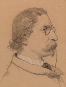 Retrato de um homem de Severin Falkman