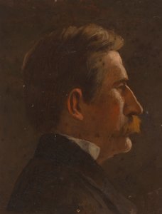 Perfil de um homem de Severin Falkman