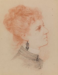 Retrato de uma mulher de Severin Falkman