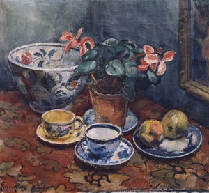 Copa, flores e frutas de Severin Grande