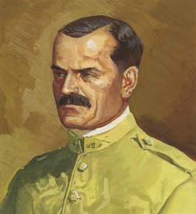 Coronel Gaillard (guache sobre papel) de Severino Baraldi