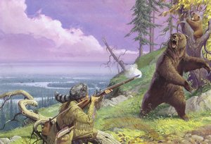 Daniel Boone abre o caminho para a natureza selvagem de Severino Baraldi