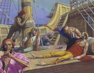 Os marinheiros de Magalhães na travessia do Pacífico de Severino Baraldi