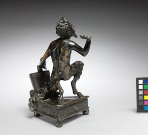 Ajoelhamento Satyr, c.1520 (bronze) de Severo da Ravenna