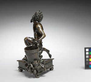 Ajoelhamento Satyr, c.1520 (bronze) de Severo da Ravenna