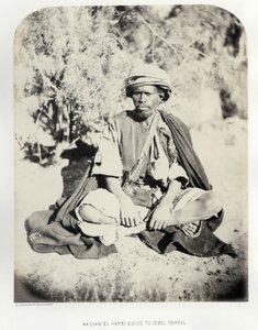 Hassan el Harbi, guia para Jebel Serbal, 1868