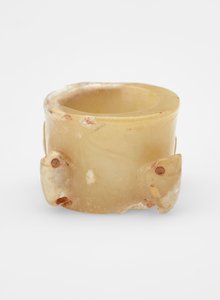 Conta com máscaras, c.1600-c.1050 aC de Shang Dynasty Chinese School