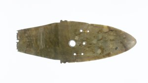 Lâmina de adaga de Shang Dynasty Chinese School