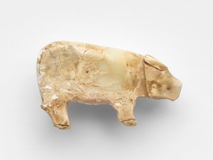 Pingente na forma de um búfalo de água, c.1100-1000 AC