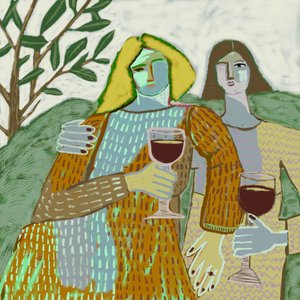 Acompanhamentos para vinho ao ar livre de Sharyn Bursic