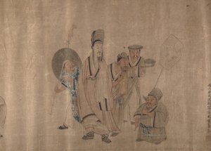 Pintura de Figuras, meados do século XIX. de Shen Zhenlin