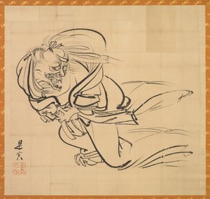 Ibaraki, c. 1840 de Shibata Zeshin