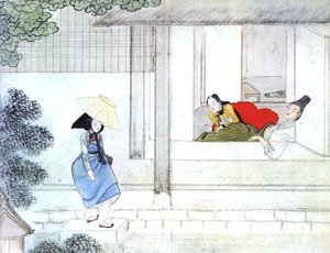 Nada acontece na câmara de gibangs de Shin Yun-bok