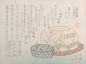 Apanhador de Insetos e Ervas em Vasos, Século XIX., Século XIX. de Shinsai