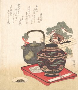 Decorações de Ano Novo e Utensílios de Mesa, Século XIX., Século XIX. de Shinsai