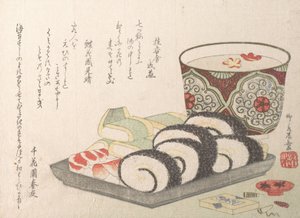 Sushi Vinagre Peixe e Comida de Arroz. de Shinsai