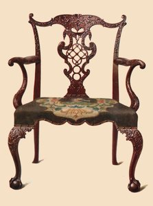 Cadeira de mogno, 1906