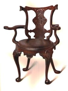 Cadeira de escrita, 1906